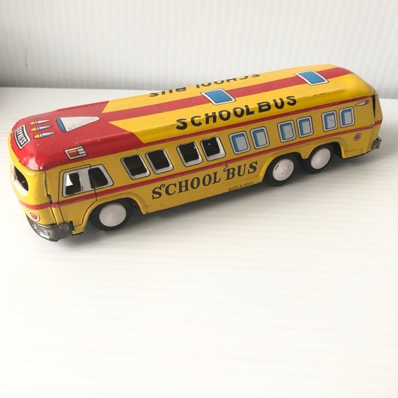 Mid Century toys Old Vintage Bus